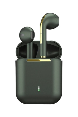 Auriculares sem fios - Universais Preto e dourado