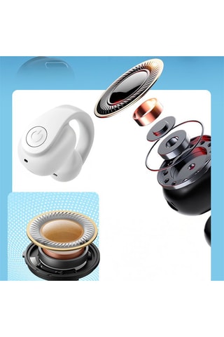 Auscultadores intra-auriculares sem fio GD11 - Branco