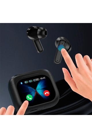 Auriculares intra-auriculares sem fio BY16 - Branco