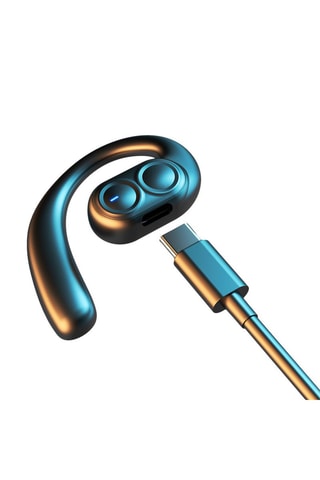 Auscultadores intra-auriculares sem fio LX09 - Preto