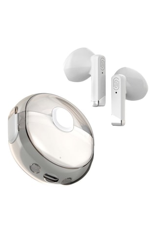 Auscultadores sem fios TWS L12S - Branco