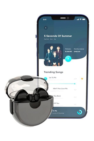 Auscultadores sem fios TWS L12S - Branco