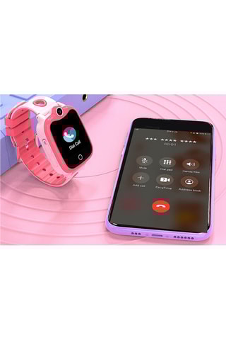 Smartwatch GPS DS06 - Rosa - Desde 3 años