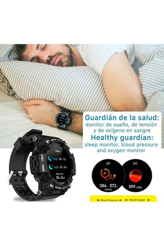 Smartwatch T6 - Compatible con Android e iOS