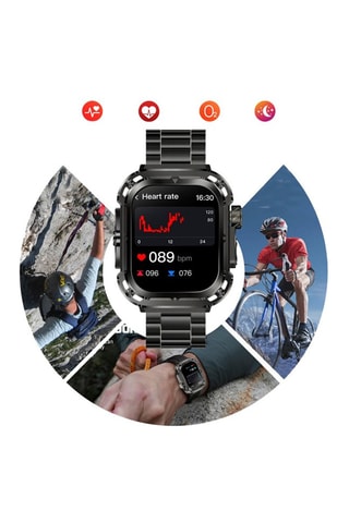 Smartwatch Z85 Max - 2 correas intercambiables