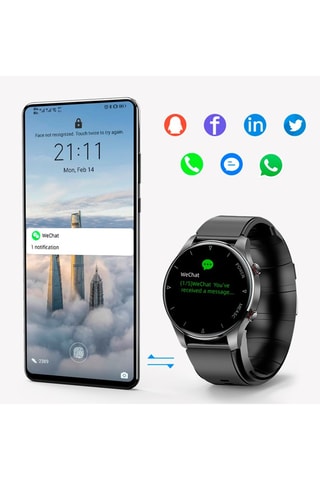 Smartwatch P50 - Compatible con Android e iOS