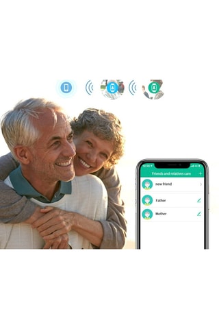 Smartwatch F100 - Compatible con Android e iOS