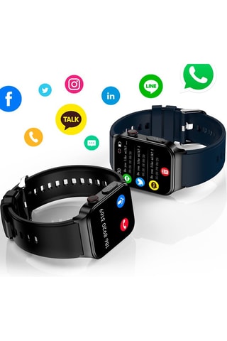 Smartwatch E500  - Compatible con Android e iOS