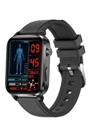 Smartwatch de piel F100 - Compatible con Android e iOS