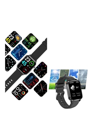 Smartwatch de piel F100 - Compatible con Android e iOS