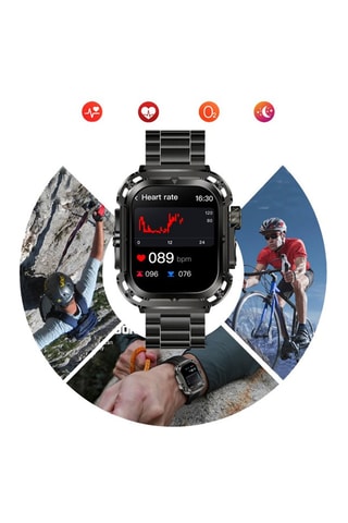 Smartwatch Z85 Max - 2 correas intercambiables