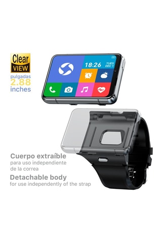 Smartwatch S999 4G - Compatible con Android e iOS