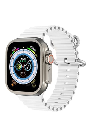 Smartwatch J68 + - Plateado y negro