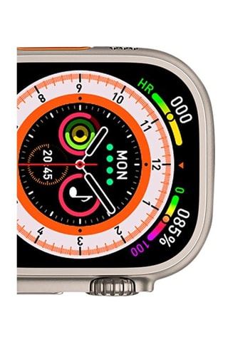 Smartwatch J68 + - Plateado y negro