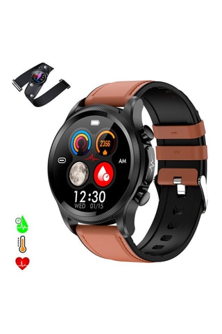 Smartwatch E400 - Compatible con Android e iOS