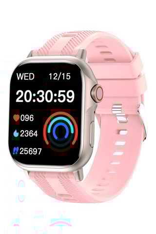 Smartwatch - Compatible con Android y iOS - Rosa