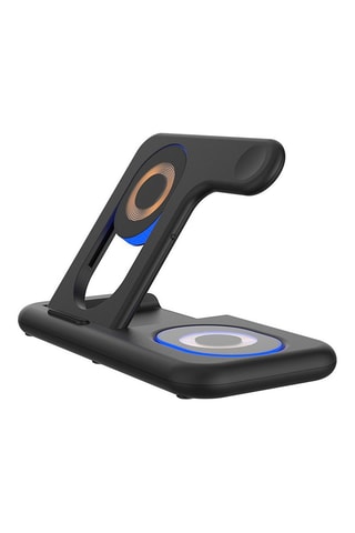 Base de carregamento dobrável 5 em 1 - Preto