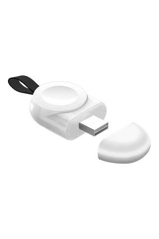 Carregador de viagem USB para iWatch - Branco
