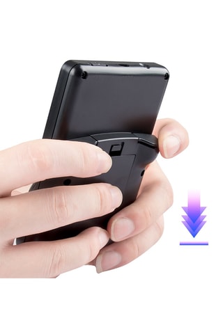 Consola de jogos retro Preto e rosa