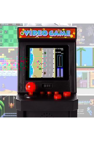 Mini consola arcade portátil Preto