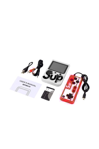 Consola de jogos retro 400 jogos - Branco