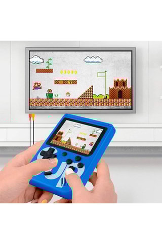 Consola de jogos retro 400 jogos - Preto