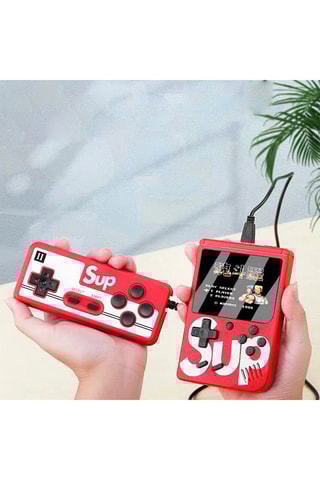 Consola de jogos retro 400 jogos - Vermelho
