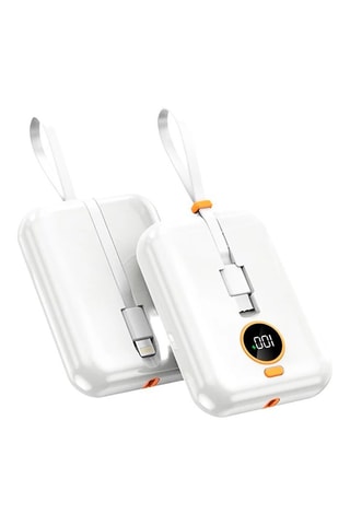 Bateria externa USB e Lightning - 10000 mAh