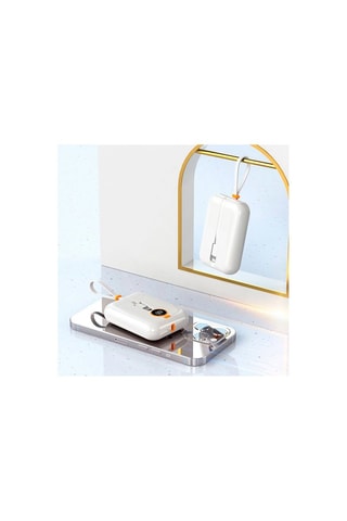 Bateria externa USB e Lightning - 10000 mAh