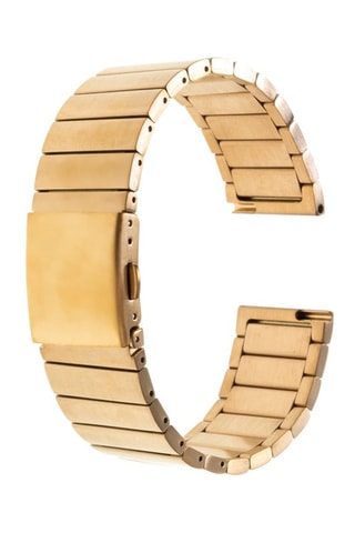 Bracelete universal em aço inoxidável compatível relógio 22 mm