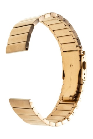 Bracelete universal em aço inoxidável compatível relógio 22 mm