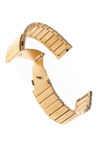 Bracelete universal em aço inoxidável compatível relógio 22 mm