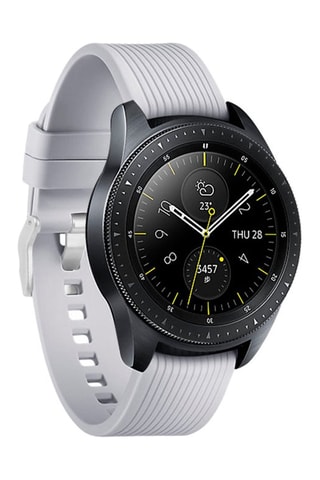 Bracelete universal 20 mm em silicone - Cinzento-claro