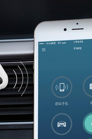 Localizador multi funções Branco e azul