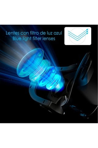 Óculos de realidade virtual Pro HD - iOS e Android.