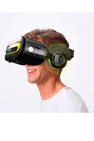 Óculos de realidade virtual J60 Blu-ray - iOS e Android.