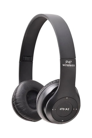 Auscultadores Bluetooth Preto