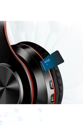 Auscultador áudio sem fios Bluetooth 5.0 Preto