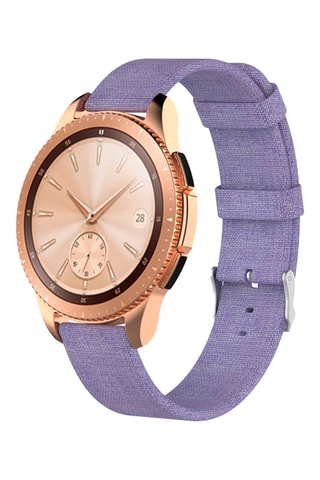 Bracelete compatível smartwatch e relógio de 20 mm - Violeta