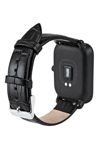 Correa compatible con smartwatch y relojes de 20 mm - Negro