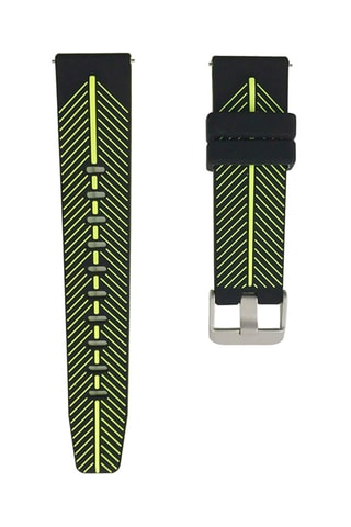 Correa compatible con smartwatch y relojes de 20 mm - Negro