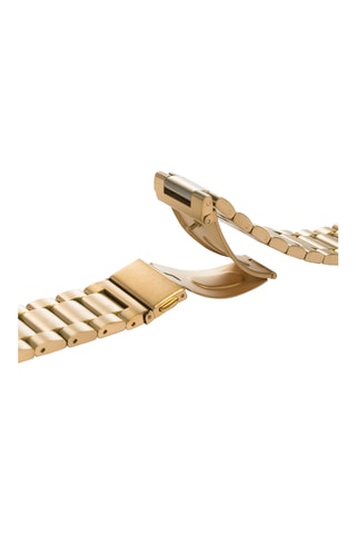 Bracelete compatível smartwatch e relógio de 20 mm - Dourado