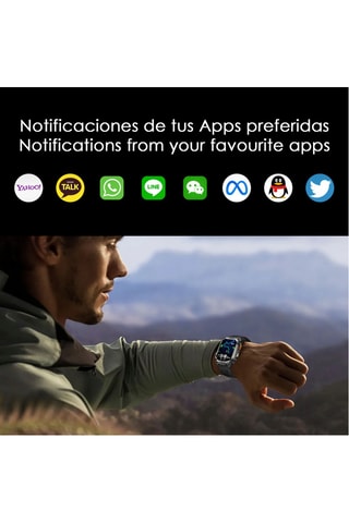 Smartwatch QX18 - Negro