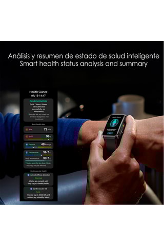 Smartwatch TK77 - Negro