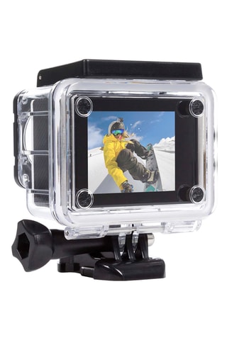 Câmara desportiva - Ecrã LCD - Acessórios incluídos