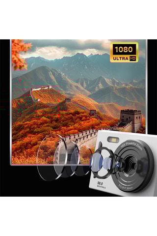 Máquina fotográfica para criança - 50 MP