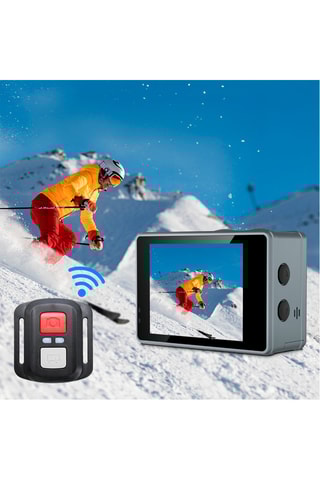 Câmara desportiva - Ecrã LCD - Acessórios incluídos