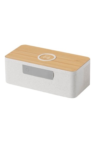 Altifalante carregador sem fios - 10 W - Natural