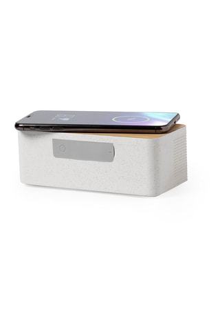 Altifalante carregador sem fios - 10 W - Natural