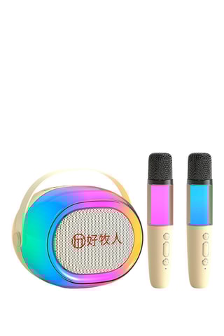 Coluna sem fio para karaoke - 15 W